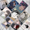 55 Pcs/Set Korean Comic Low Tide In Twilight Laser Lomo Card Kim Euihyun, Yeo Taeju Figure HD Photo Card Fans Gift. 