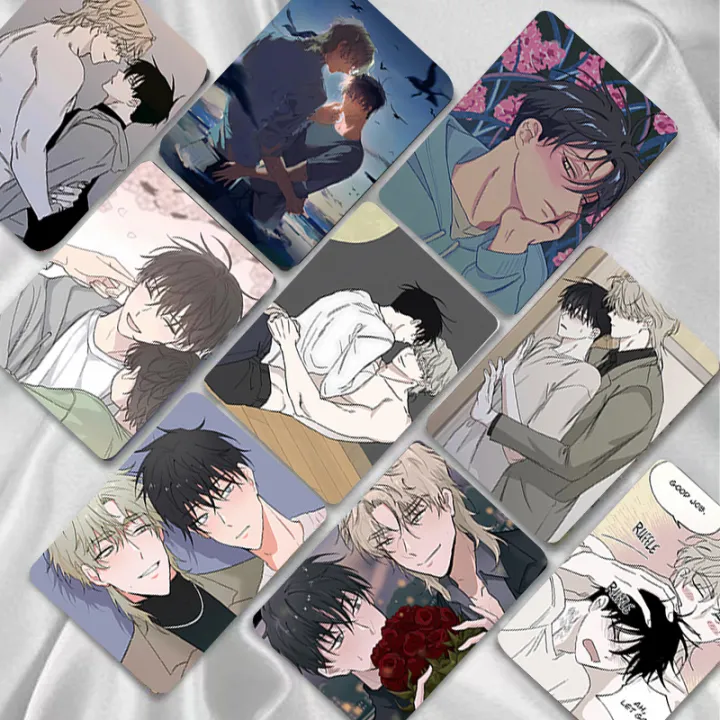 55%20Pcs/Set%20Korean%20Comic%20Low%20Tide%20In%20Twilight%20Laser%20Lomo%20Card%20Kim%20Euihyun,%20Yeo%20Taeju%20Figure%20HD%20Photo%20Card%20Fans%20Gift%20-%20Image%203