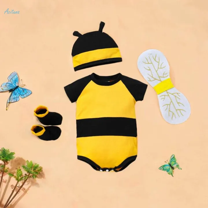 Honey%20Bee%20Romper%20Suit%20Fancy%20Dress%20up%20Clothes%20Set%20Cute%20Cosplay%20Outfits%20for%20For%20Newborns%20-%20Image%205