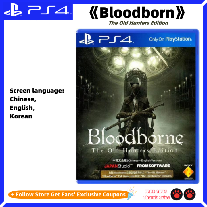 Sony PS4 Bloodborn The Old Hunters Edition Genuine Licensed