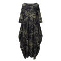 ZANZEA Women Vinatge Floral Printed Long Maxi Dress Loose Baggy Cotton Kaftans.