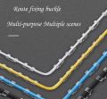 Cable Clips 7 Pcs Organizer Drop Wire Holder Cord Management Self-Adhesive Cable Manager Fixed Clamp Wire Winder.