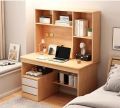 Simple Desk Bookshelf All-in-one Computer Desk Storage Space Student Home Study Bedroom Office Desk with Household Furniture 54/45. 