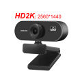 【New release】 Elough 2K HD Webcam For Desktop Computer Mini USB Web Camera With Microphones Web Cam For YouTube Skype jingu. 