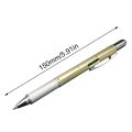 TE 6 in 1 Tech Tool Pen Multi-functional Screwdriver Tool Ruler Ballpoint Pen. 