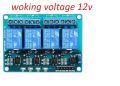 12V 4 Channel Blue Color Relay Module. 