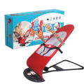 Adjustable Love Baby Bouncer With Toy [HF:88] ( Soft Bouncer ). 
