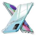 Samsung Galaxy A51 Premium Silicone Case Crystal Clear Soft TPU Ultra-Thin Transparent Flexible Protective Mobile Phone Back Cover.