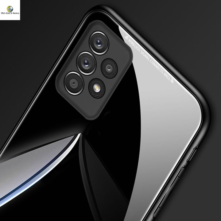 Samsung%20Galaxy%20A52S%205G%20Hard%20Case%20Tempered%20Glass%20Tpu%20Mirror%20Hybrid%20Shockproof%20Full%20Body%20Protective%20Cover%20-%20Image%204