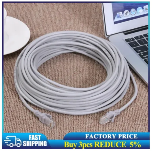 Cat6%20Cable%20Internet%20Cable%201000Mbps%20Rj45%20Ethernet%20Lan%20Network%20Cord%20Cable%20Lead%20Gray/White%20Ready%20Cable%20(10%20Meters)%20-%20High-Speed%20Internet%20Connectivity%20With%20Cat6%20Cable%20-%20Image%206