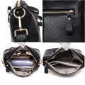 2023 Luxury Genuine Leather Women's Shoulder Crossbody Bags High Quality Women Handbag Solid Color Cow Female Messenger Tote Sac. 