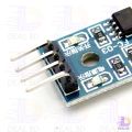 Speed Measuring Sensor Module LM393 Groove Motor Counter Coupler RPM Sensor Rotational Speed Measuring Sensor Module For Arduino. 