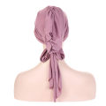 Alien Women Stretch Bonnet Muslim Turban Hats Beanie Skullies Headscarf Wrap Chemo Lady Bandana Caps Underscarf Islamic Hair Loss Cap.
