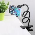 Universal Flexible Mobile Phone Holder Stand - Black. 