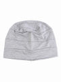 【Pioneer Gong】Women Modal Cotton Turban Ladies Night Sleep Hat Full Cover Inner Hijab Caps Muslim Stretch Beanie Cancer Hair Loss Chemo Cap. 