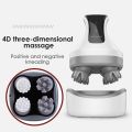 4D Electric Scalp Head Massager Health Care Red Blue Light Therapy For Hair Growth Products Antistress Kneading Head Scratcher.