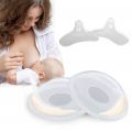 1 Pair NippleShield with Carrying Boxes, Silicone NippleProtector Breastfeeding NippleGuard Without BPA for Breastfeeding NippleExtenders For Dear Mothers.
