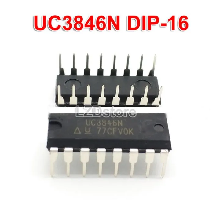UC3846P%20UC3846%20UC%203846%20Current%20Mode%20PWM%20Controller%20Integrated%20Circuit%20DIP-16%2016%20Pin%20Dual%20In%20Line%20Package%20Chip%20Electrical%20Circuitry%20&%20Parts%20-%20Image%203