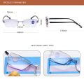 RBENN Ultralight Rimless Reading Glasses Women Men Anti Blue Light Computer Reading Glasses Presbyopia for Women +1.5 +2.5 +3.5. 