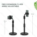 Height Adjustable Mobile Phone Stand Holder for Live Stream - Lifestyle Mall. 