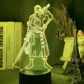 ONE PIECE Anime Night 3D LED Lamp Night Lamp Desktop 7/16 Color Touch Color Chang Light Children Toy Birthday ChristGifts.