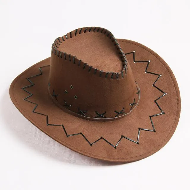 Spring%20and%20Summer%20Western%20Cowboy%20Hat%20Sun%20Hat%20Suede%20Fedora%20Hat%20Men's%20and%20Women's%20Multi-Color%20Knight's%20Cap%20Wide%20Brim%20Hat%20Top%20Hat%20-%20Image%207