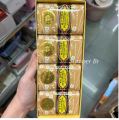 Bee & Flower Soap Bar Sandalwood Soap Moisturizing Bath Bar Soap Nourishes Your Skin 4.4 oz(Pack of 4). 