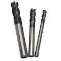 3Pcs 4 6 8 mm Carbide 4 Flutes End Mill Set Milling Cutter Tool Kit. 
