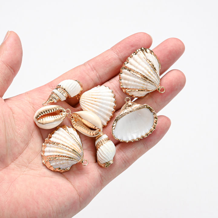 5pcs%20Natural%20Shell%20Pendant%20Conch%20Shell%20Charms%20For%20Jewelry%20Necklace%20Making%20DIY%20EarringPendant%20Gift%20Accessorie%20Wholesale%20-%20Image%203