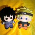 10cm Anime Naruto Plush Dolls Print Nude Dolls Uzumaki naruto Uchiha Sasuke Kawaii Pendant Cartoon Decor Adult Kids Toy Gifts.
