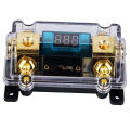 24V 100A Car Audio Di tal Breaker Fuse Holder Distribution Block with LCD Display. 
