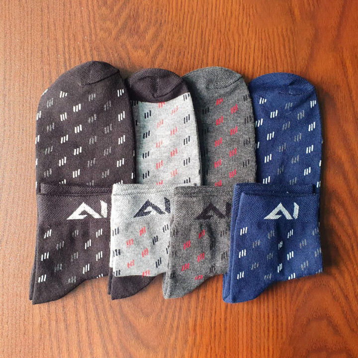 Men's fashionable 4 pair short socks S403