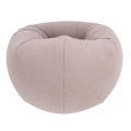 Inflatable Lounge Chair Lightweight Inflatable Sofa Couch Gray Ergonomic Soft for Bedroom. 