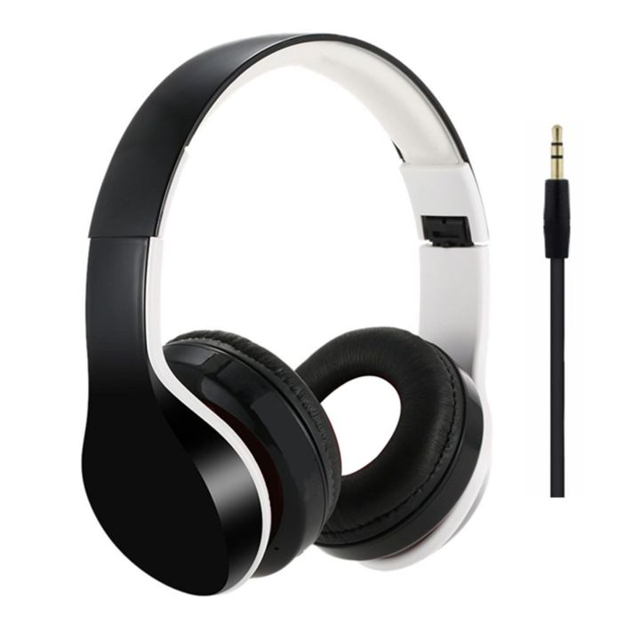 Computer Game with Microphone Audio Universal Dual-Hole Net Class Headset Bluetooth Headset Foldable Easy to Carry