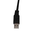 1.5M Usb A Male To 2X Rca Phono Male Av Cable Lead Pc Tv Aux Audio Video Adapter.