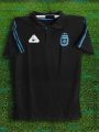 Argentina World Cup Jersey 2026/27 Thai Premium Football Jersey For Men - Half Sleeve Collar Polo - Argentina Coach Jersey 2026. 