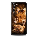 The Lion Case for Samsung Galaxy S24 S23 S22 S20 S21 FE Ultra S24 S23 S10 S10E S9 S8 Plus 5G Silicone Phone Cover Fundas Capas. 