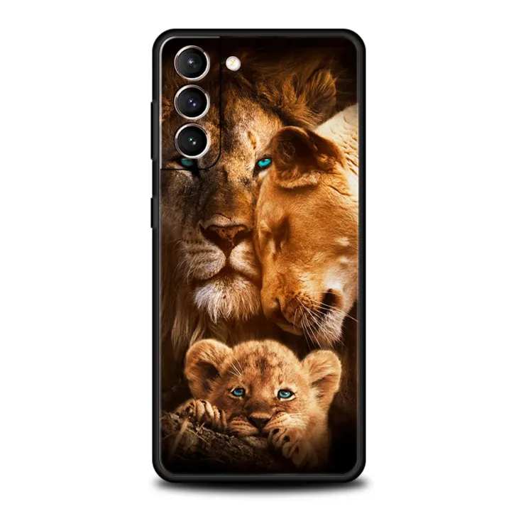 The%20Lion%20Case%20for%20Samsung%20Galaxy%20S24%20S23%20S22%20S20%20S21%20FE%20Ultra%20S24%20S23%20S10%20S10E%20S9%20S8%20Plus%205G%20Silicone%20Phone%20Cover%20Fundas%20Capas%20-%20Image%202