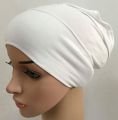 Modal Cotton Inner Hijab Caps Muslim Stretch Turban Cap Islamic Underscarf Bonnet Hat Female Headband Tube Cap Mujer Turbante. 