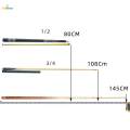 Pool Cue Stick Carrying Case Durable Sports Accessory Billiard Cue Carry Bag 3/4.