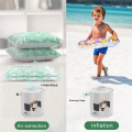 Mini Air Pump Portable Camping Light Tiny Inflator/Deflator Pump with Battery USB Rechargeable for Pool Floats Air Bed.