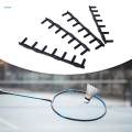 String Protector, Racquet Grommets Eyelets, Portable Protection Tube, Double Wire Hole Stringing Tools, Repair Badminton Racquet Eyelets.