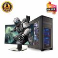 Intel® Core i3 RAM 8GB HDD 1000GB Graphics 2GB Built in and 32" inch LED TV Gaming PC NEW Desktop Computer 2025.