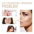 New Double-headed 2 In 1 Foundation And Concealer Highlighter Foundation Contouring Stick Moisturizing Brightening Z0z5.