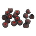 Silicone Earbud Tips for Headphones Pack of 10 in Two Sizes Soft and Durable. 