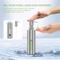 LKPCIGCXM 7Oz Hand Soap Pump Dispenser for Bathroom, Stainless Steel Dish Soap Dispenser for Kitchen, Rustproof Liquid Pump Bottle.