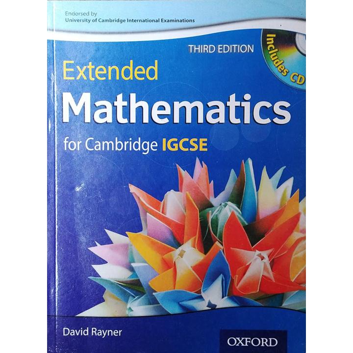 Complete Mathematics for Cambridge IGCSERG Student Book (Extended)