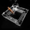 Glass Ashtray  for  Outdoor Indoor Restaurant Decoration. 