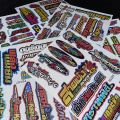 (1 Set Sale) Thai look Stickers Vinyl Reflective Decal. 