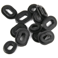 36Pcs Motorcycle Rubber Side Cover Grommets Replacement Gasket Fairings for CG125.